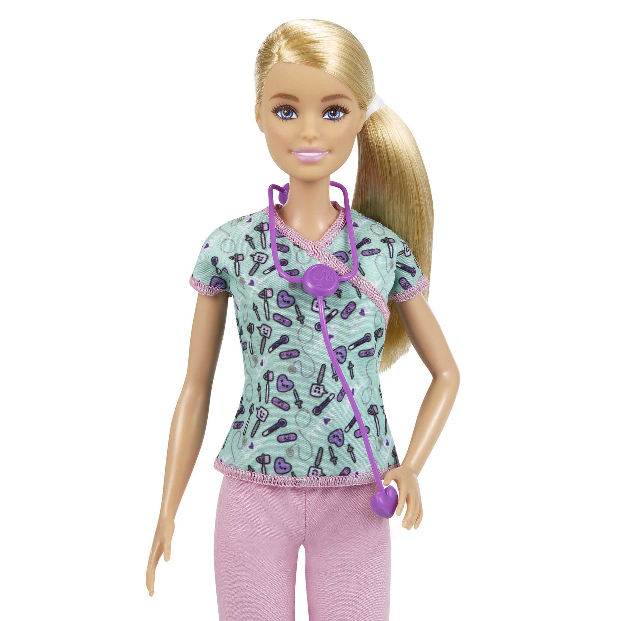Barbie - Barbie Infirmière - Poupée Mannequin - Dès 3 Ans