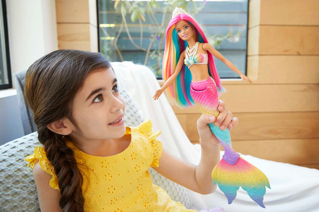 Barbie – Sirène Magique Arc-En-Ciel