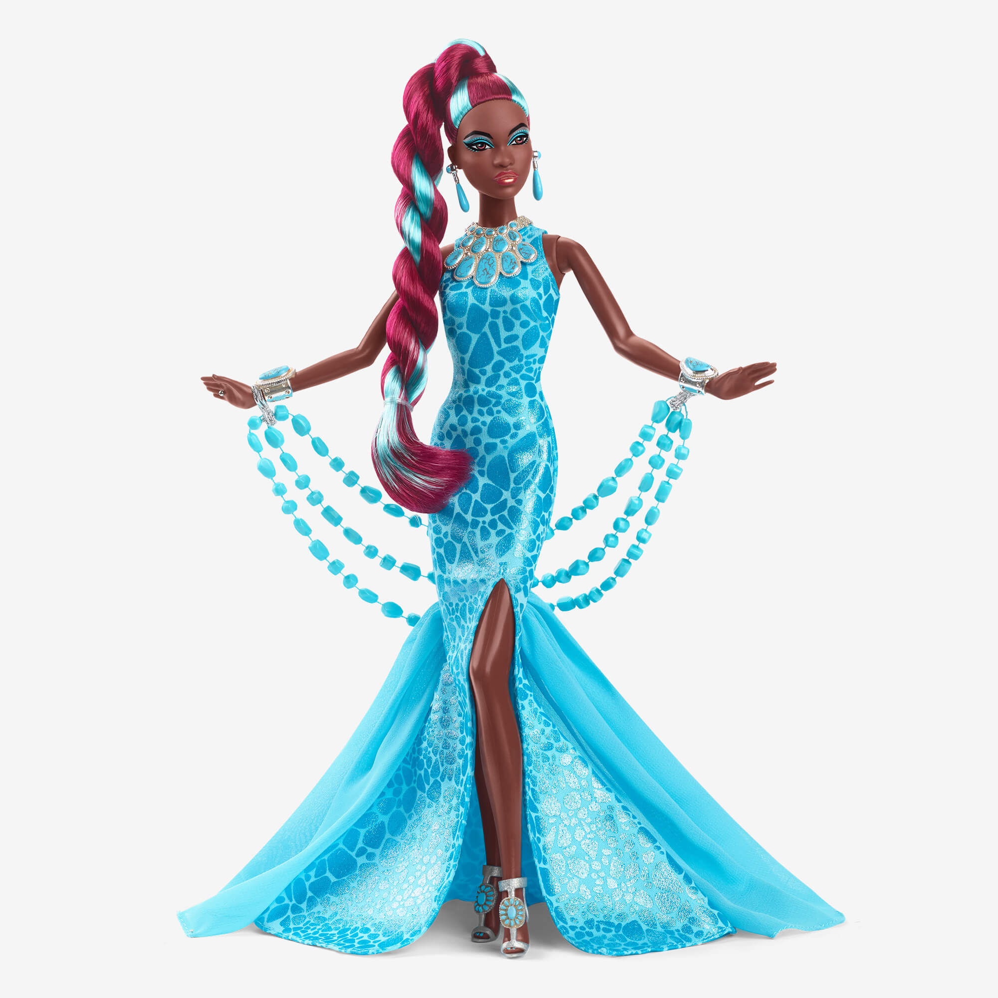 Poupée Barbie Collection Pierres Précieuses Turquoise
