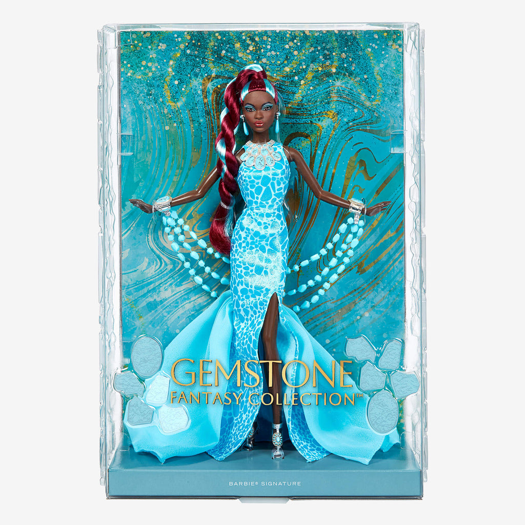Poupée Barbie Collection Pierres Précieuses Turquoise