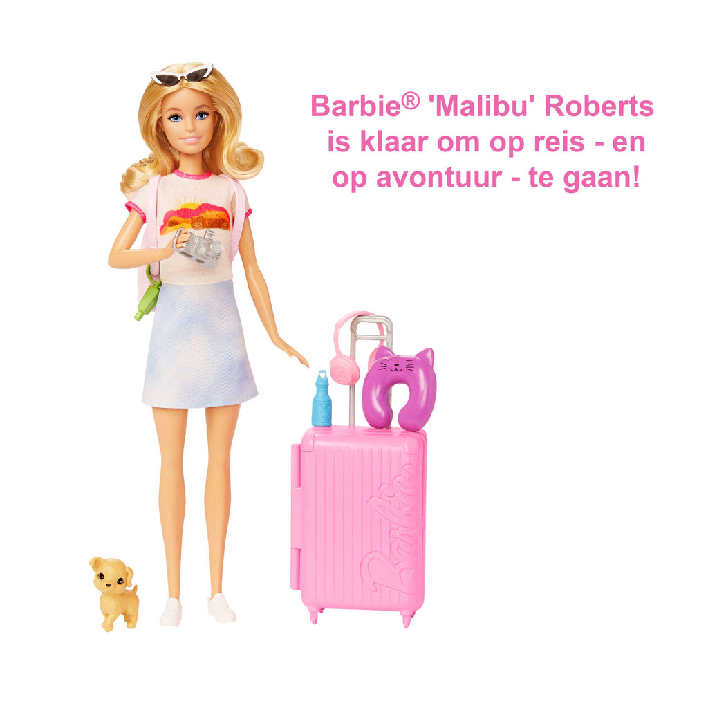 Barbie Pop En Accessoires, Reisset Met Puppy