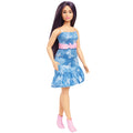 Barbie – Poupée Barbie Fashionistas Robe Azur Papillon
