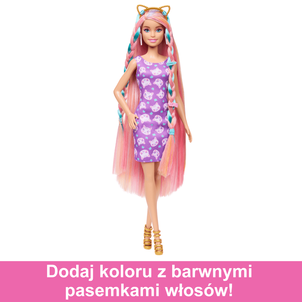 Barbie Zabawa włosami Lalka z akcesoriami