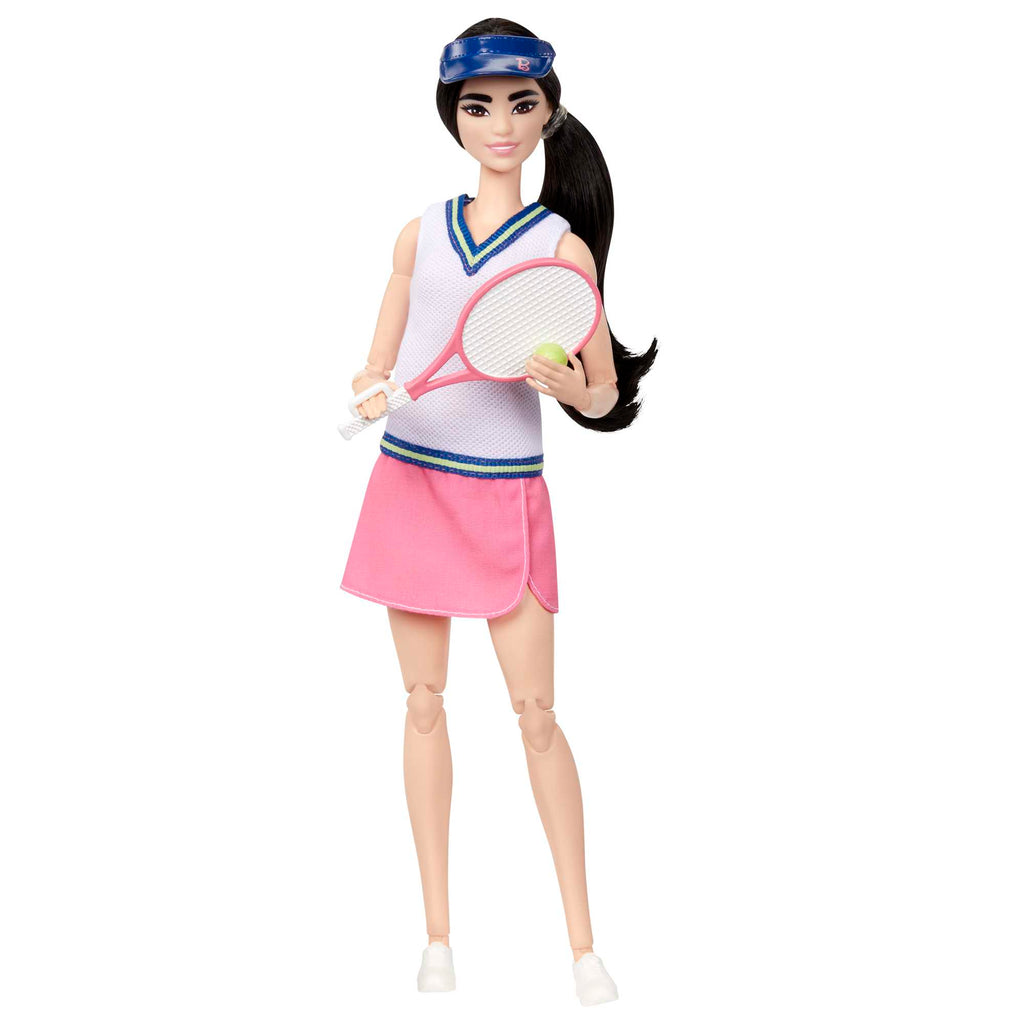 Muñeca Barbie Profesiones Tenista Con Accesorios Como Una Raqueta Y Una Pelota