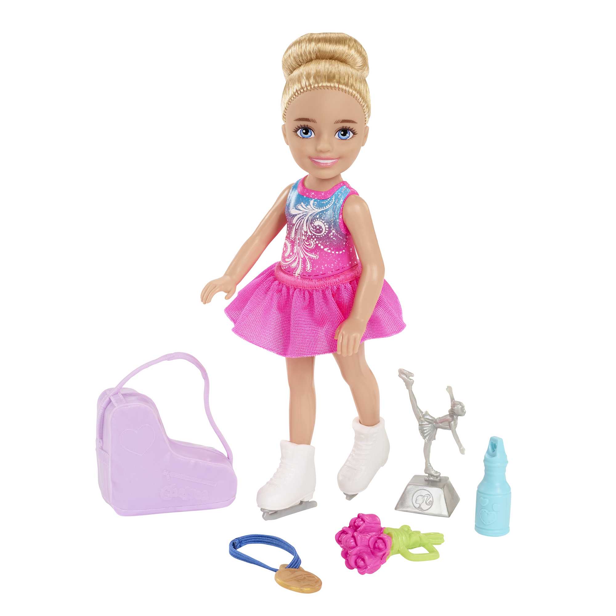Barbie Toys, Chelsea Doll and Accessories, Can Be Career-Themed Small Dolls