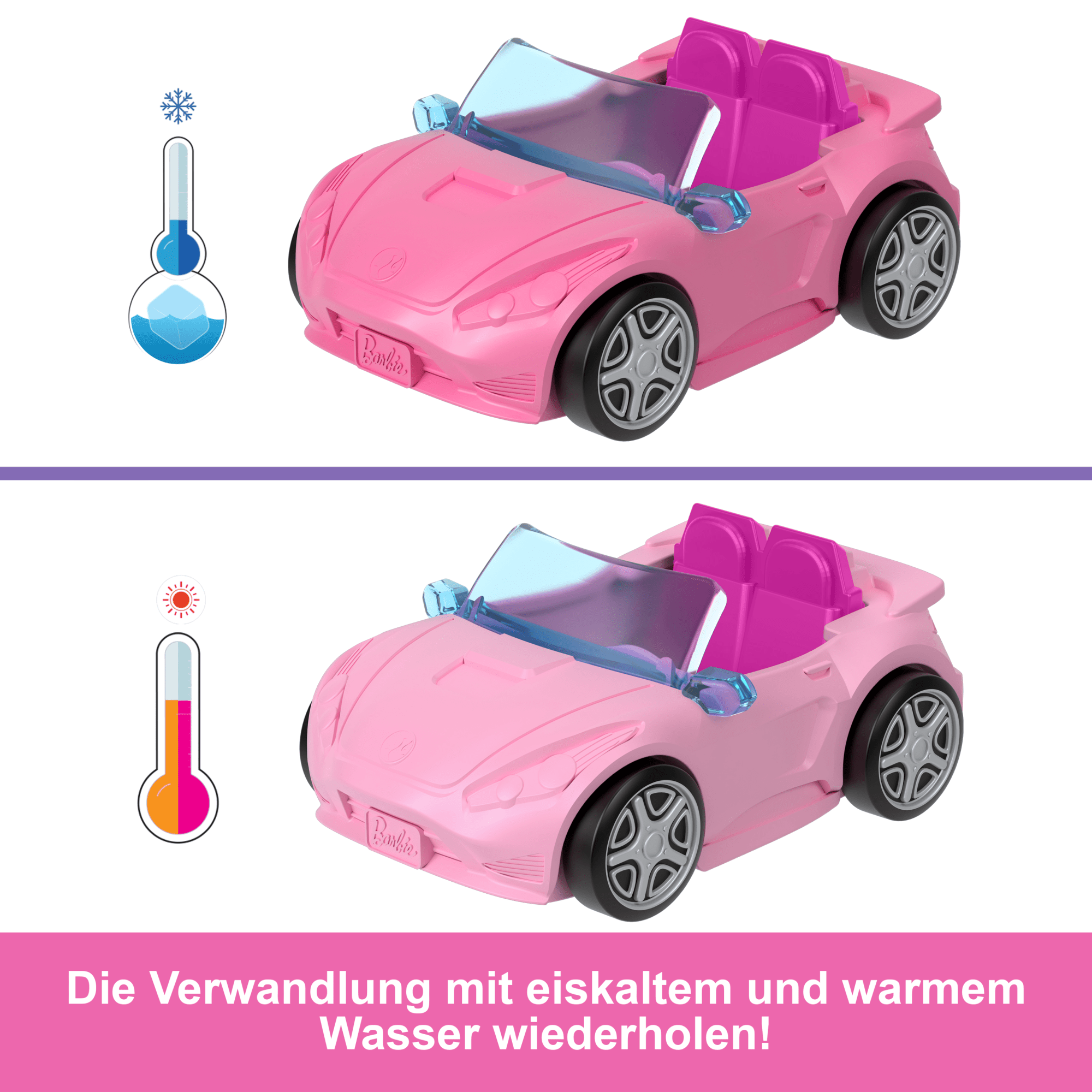 Barbie Mini Barbieland  Puppe Und Cabrio