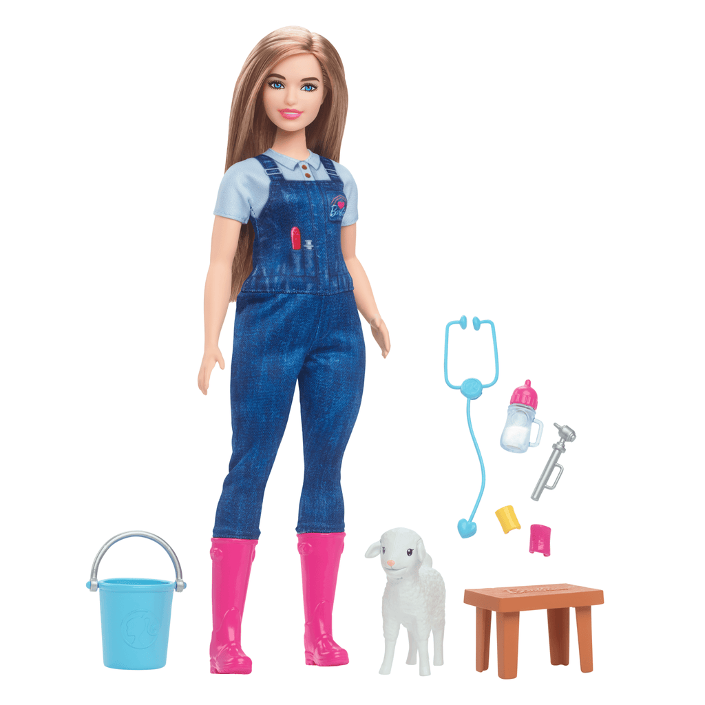 Kariyer Bebeği Ve 10 Aksesuar Içeren Barbie 65. Yıl Dönümü Setleri (Stiller Çeşitlilik Gösterebilir)