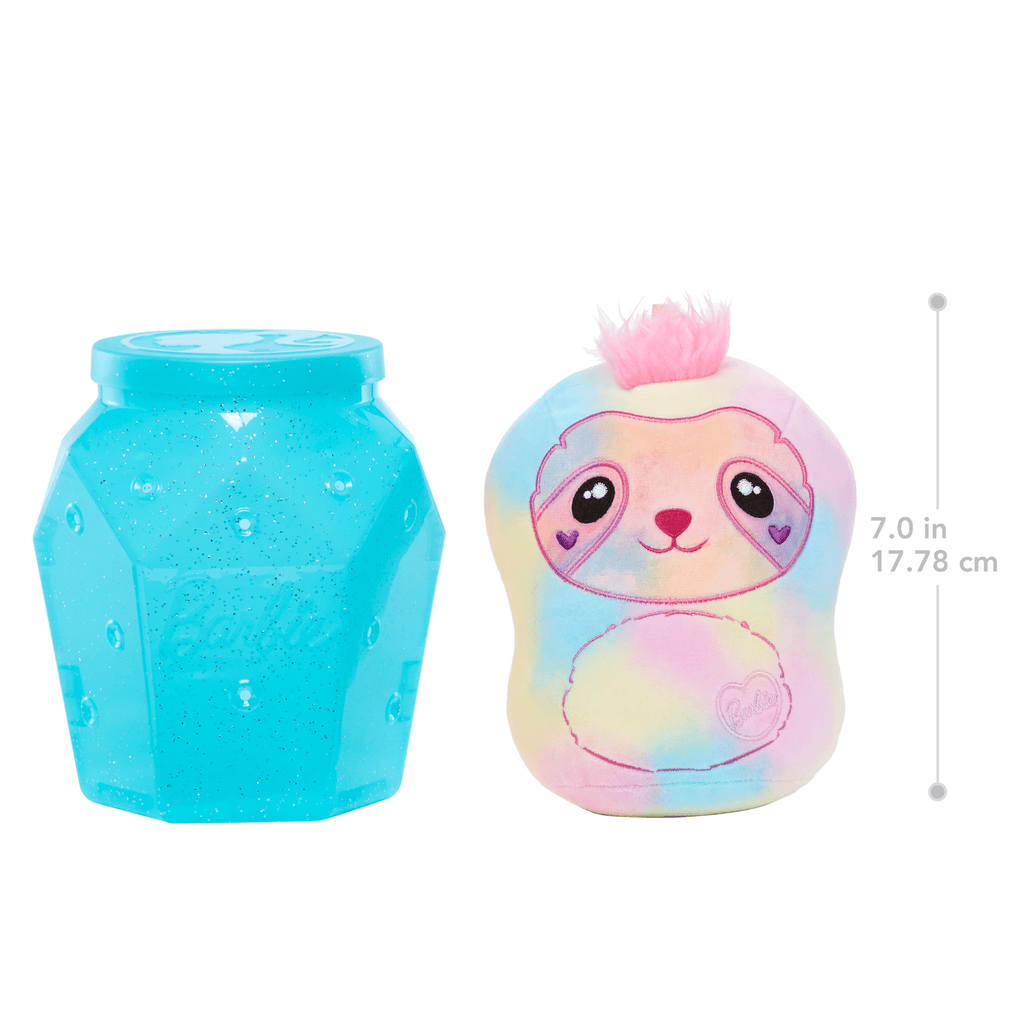 Peluches De Barbie Tie-Dye Reveal, Animal De Peluche De 17,7Cm Con Tela Lavable