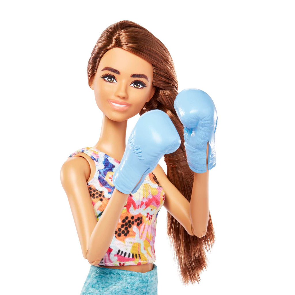Yavru Köpeği, Spor Kıyafetleri, Patenleri Ve Tenis Raketiyle Barbie Bebek