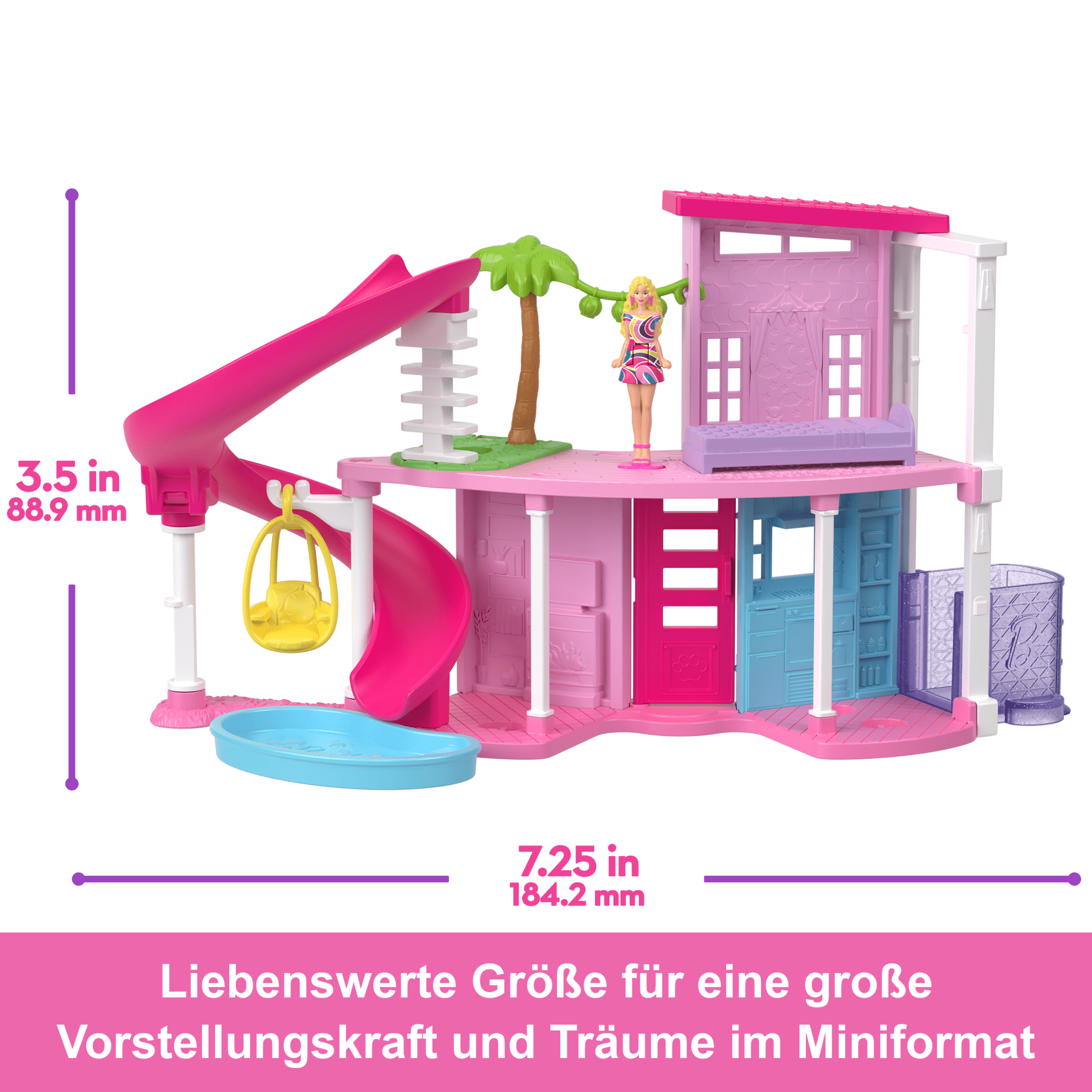 Barbie Mini BarbieLand Traumvilla Pink