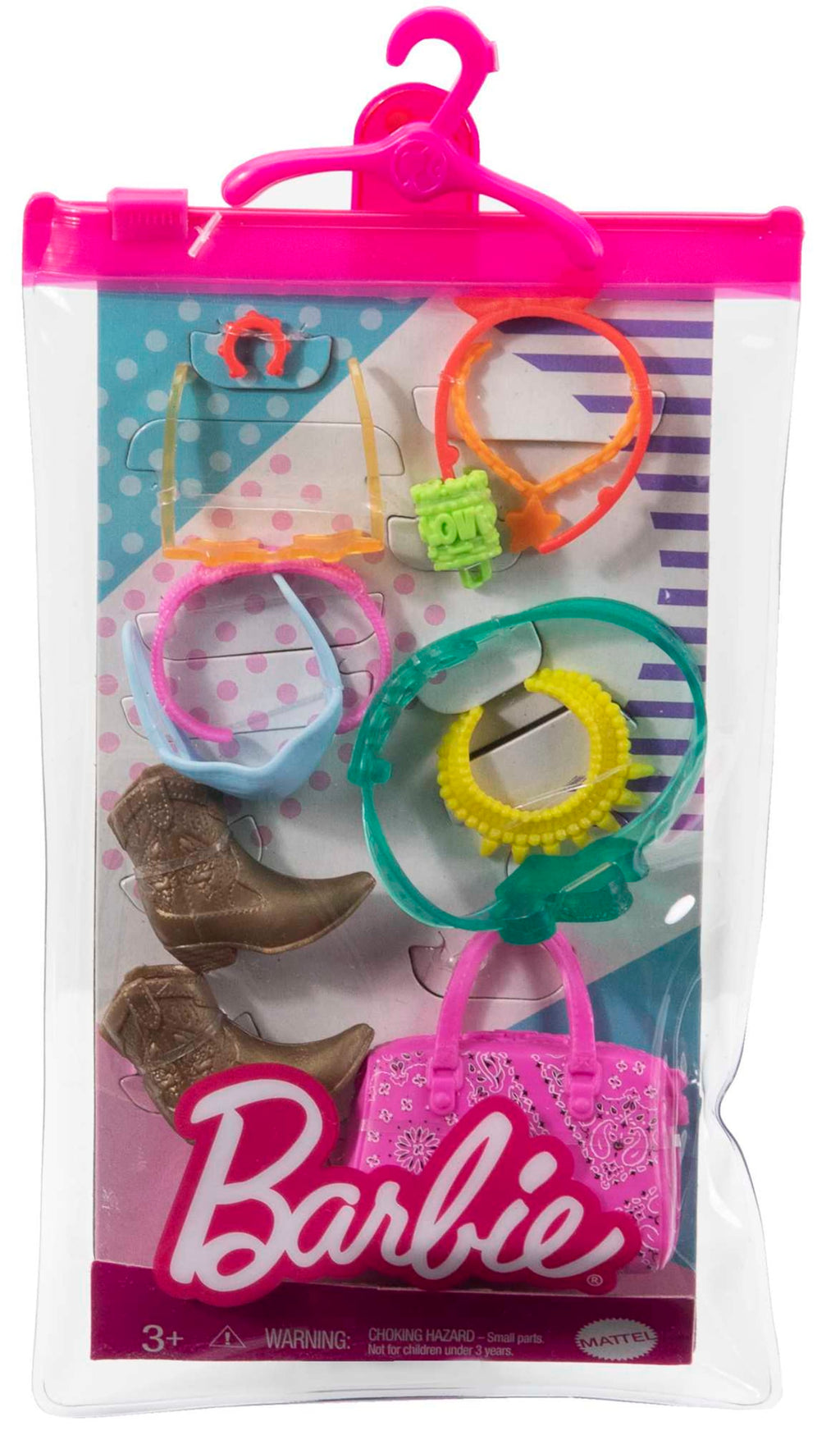 Barbie Accessori Assortimento Con 11 Pezzi A Tema Che Arricchiscono Le Storie Con Le Bambole Barbie
