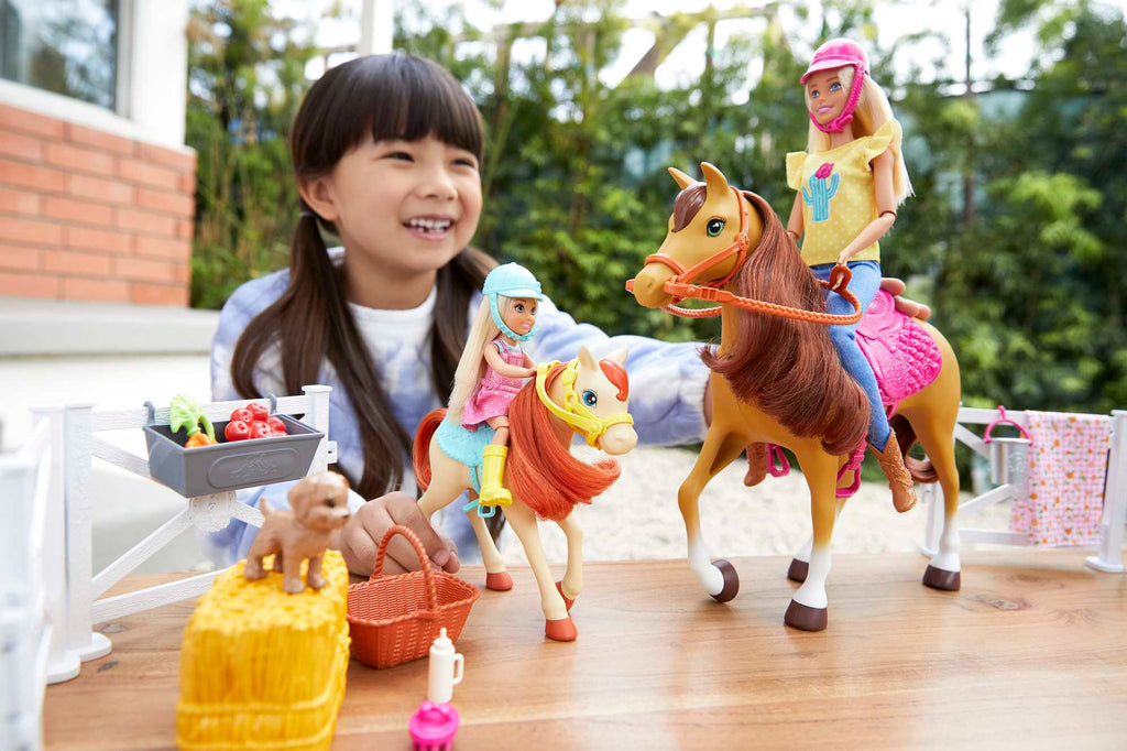 Barbie Dolls, Horses And Accessories