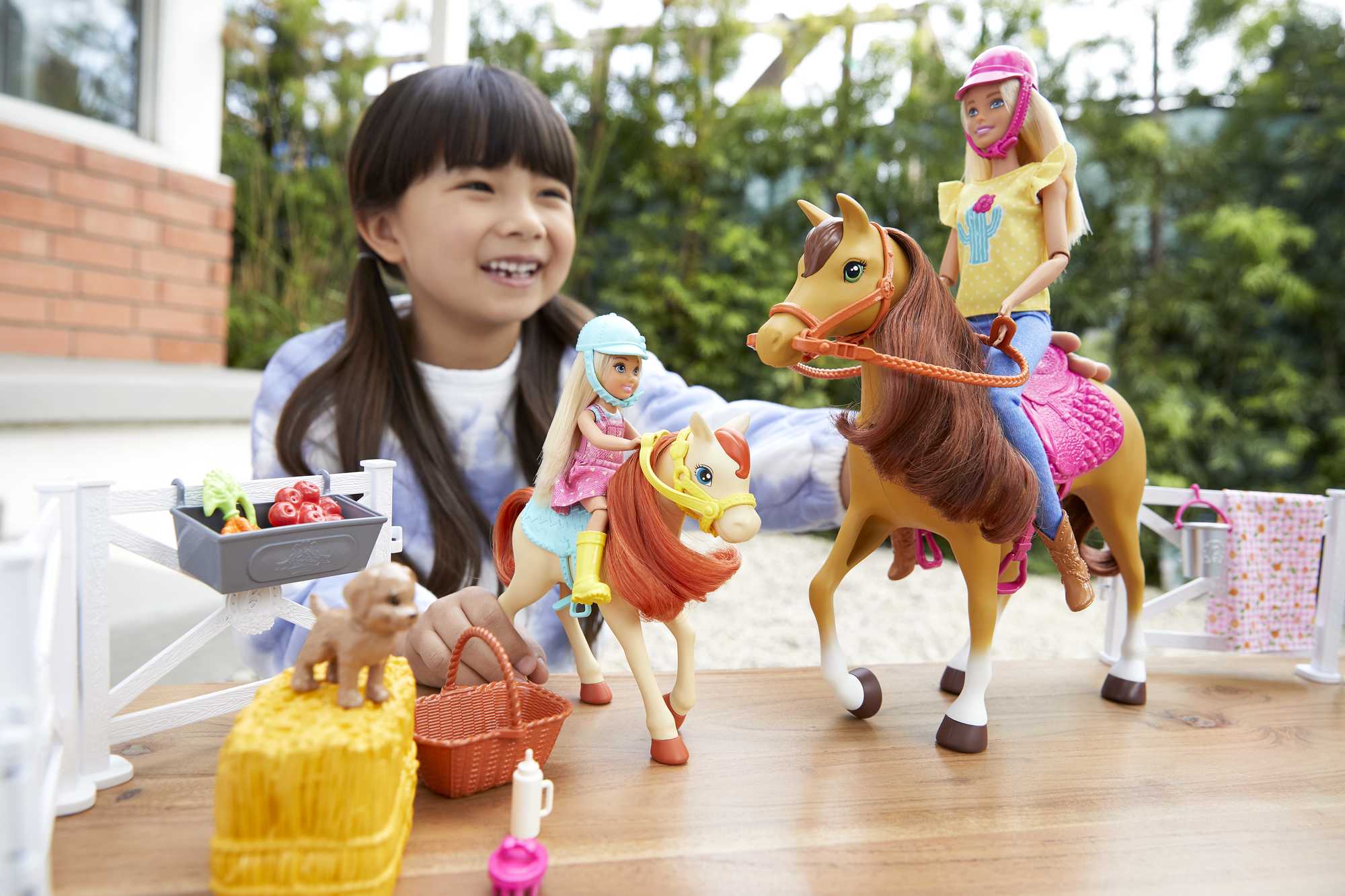 Barbie Dolls, Horses And Accessories